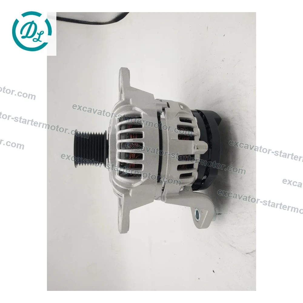 0 124 555 020 24V 80A Alternator for Volvo EC210B, EC240B and EC290B, OEM/reference 0 124 555 020, Alternator, product view 4