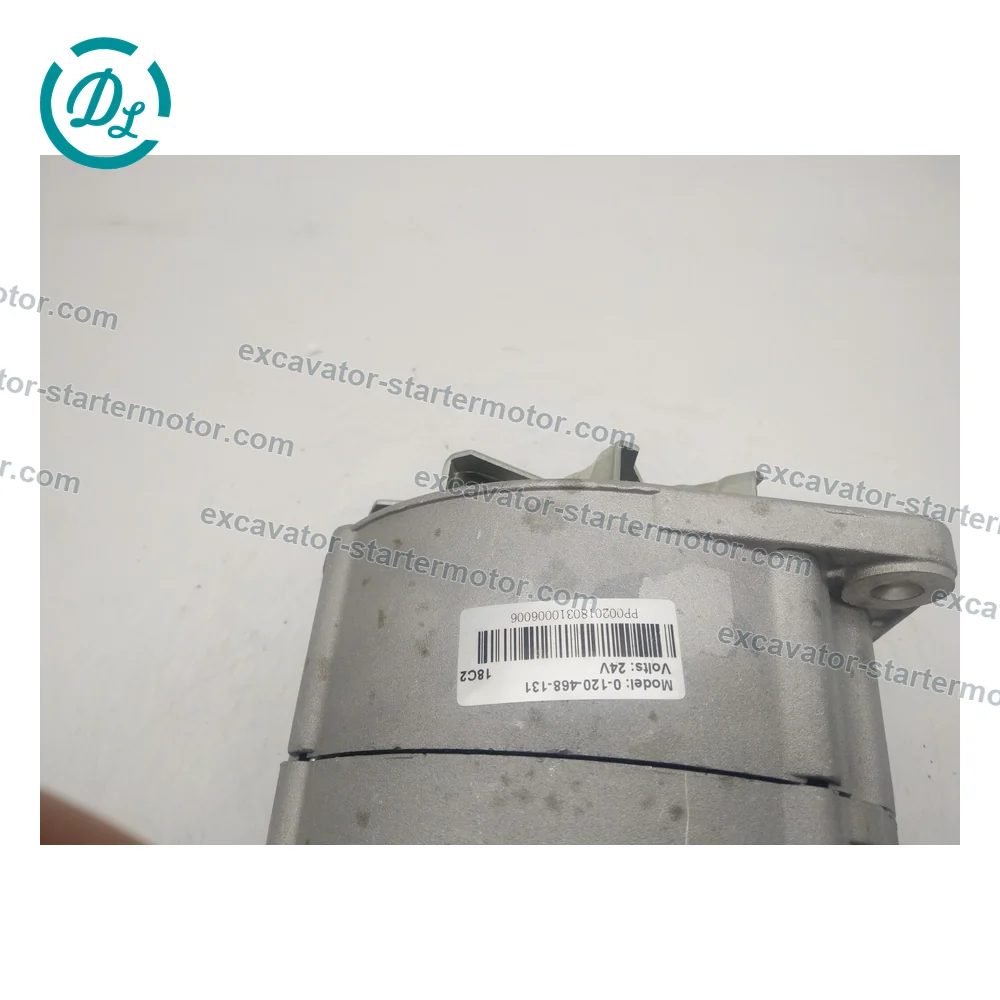 1336136 0120468131 24V 65A Alternator for Scania 94 114 124 144 and Pre-2004 P/R/T Series, OEM/reference 1336136, 24 V / 65 A / grounded / 17 mm shaft / supplied without pulley, product view 3