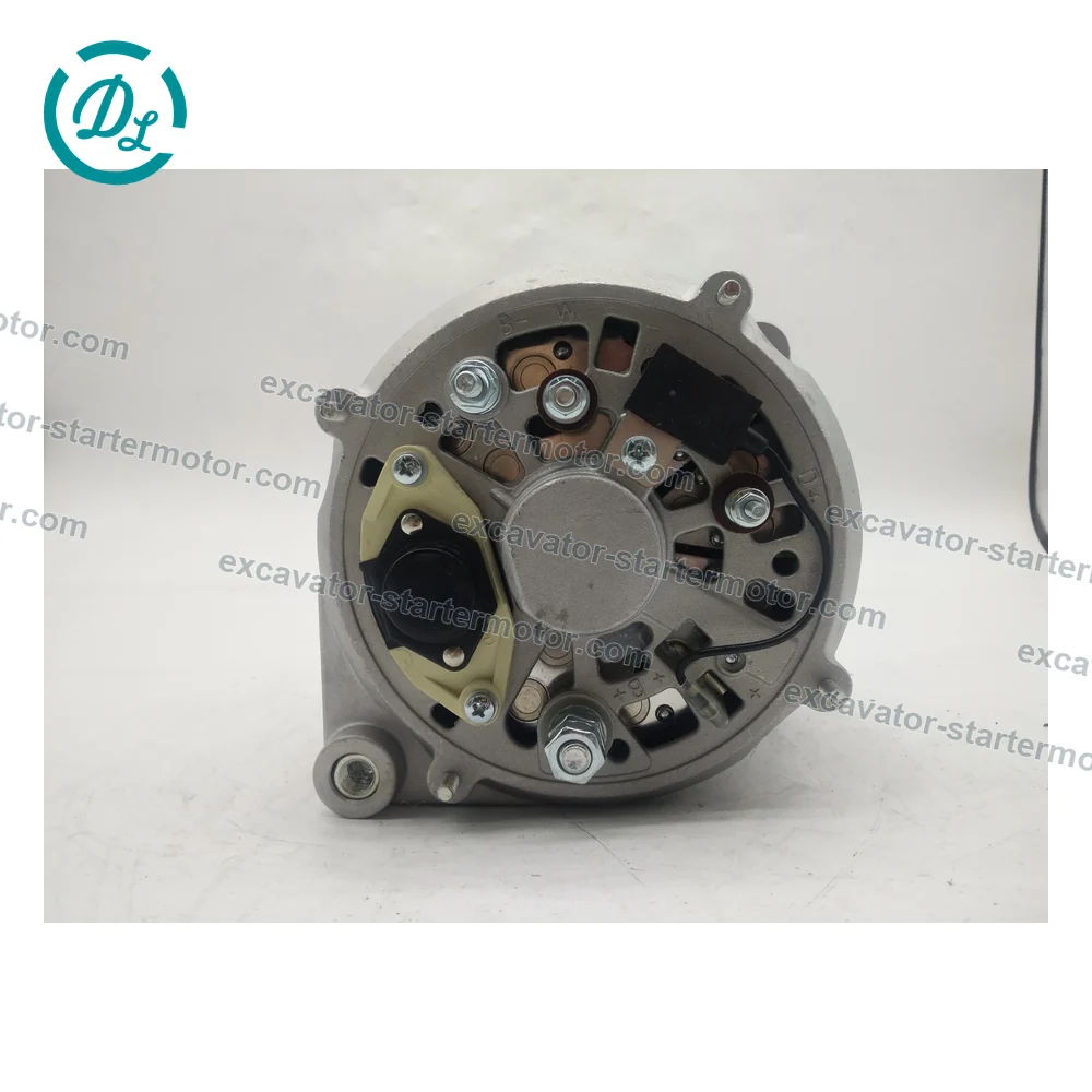 1336136 0120468131 24V 65A Alternator for Scania 94 114 124 144 and Pre-2004 P/R/T Series, OEM/reference 1336136, 24 V / 65 A / grounded / 17 mm shaft / supplied without pulley, product view 4