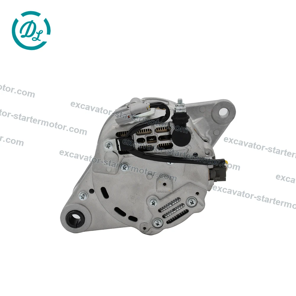 1-87618283-0 1-81200530-4 24V 50A Alternator for Isuzu 4BG1 6BG1 6WG1, OEM/reference 1-87618283-0, 24V 50A Alternator, product view 3