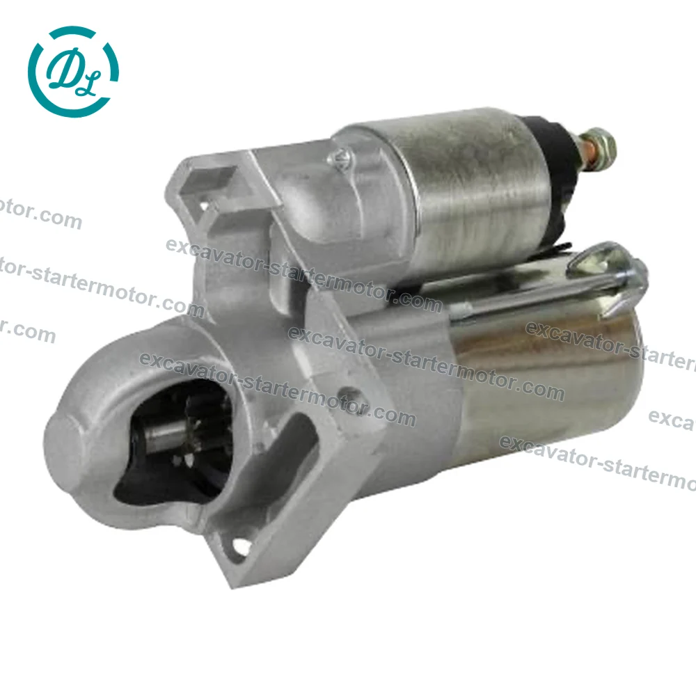 12563764 6491N 12V 1.4kW 9T CW Starter for Hyster GM 2.2L Forklifts, OEM/reference 12563764, 12V 1.4kW CW 9T PMGR Starter