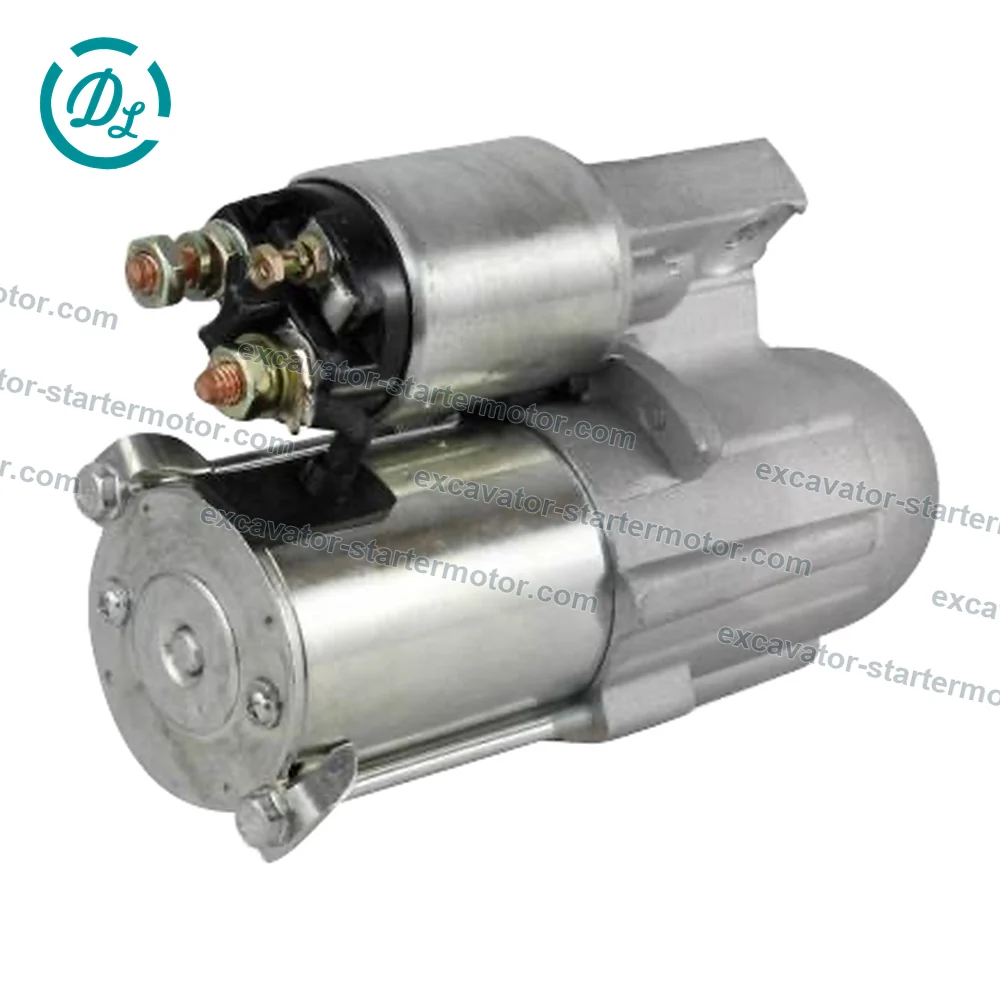 12563764 6491N 12V 1.4kW 9T CW Starter for Hyster GM 2.2L Forklifts, OEM/reference 12563764, 12V 1.4kW CW 9T PMGR Starter, product view 2