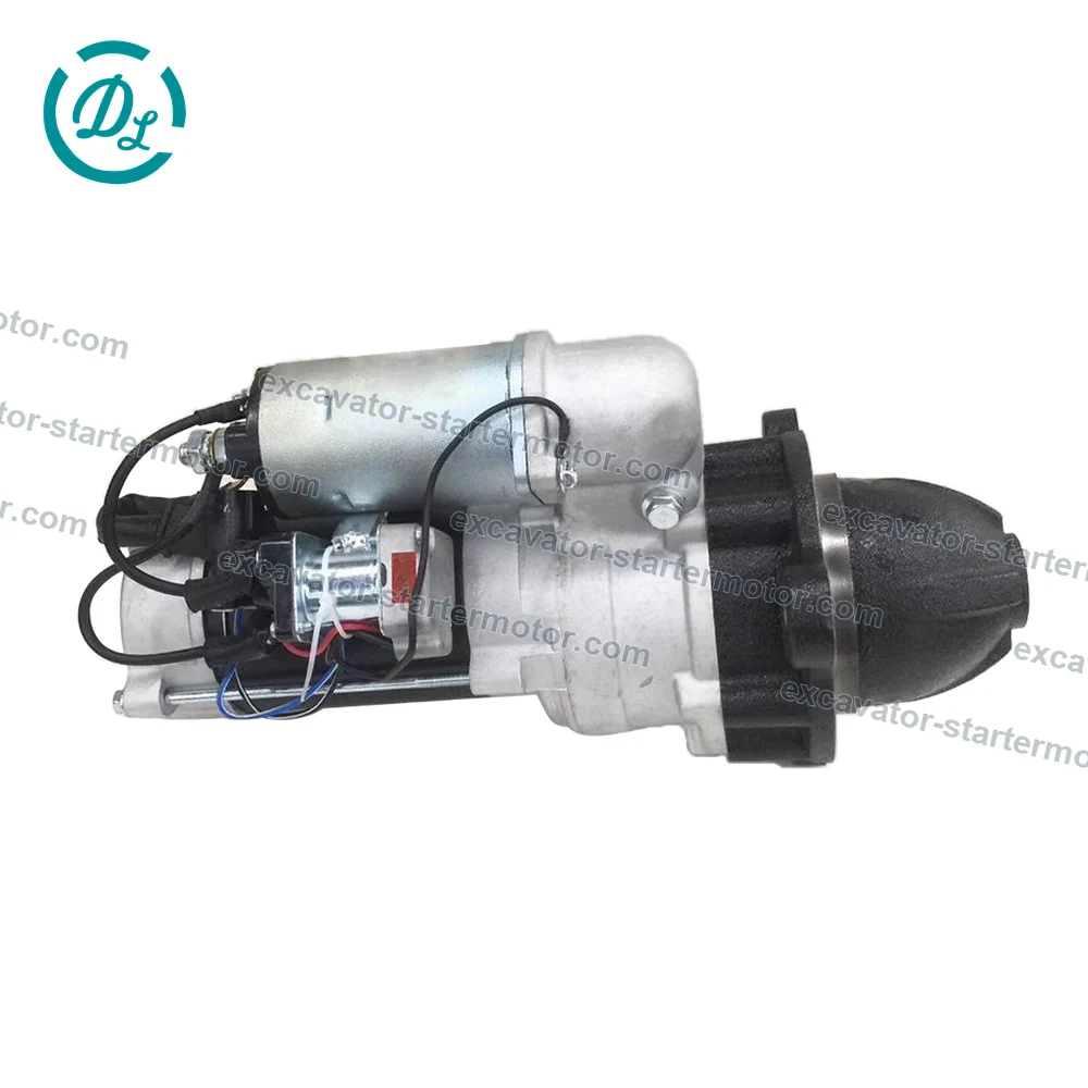 600-813-3230 Starter Motor for Komatsu 6D95L-1C Engines, OEM/reference 6008133230, Starter Motor, product view 2
