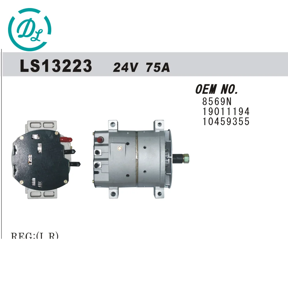 19011194 24V Alternator for Excavator and Diesel Equipment, OEM/reference LS13223 · 19011194, Alternator