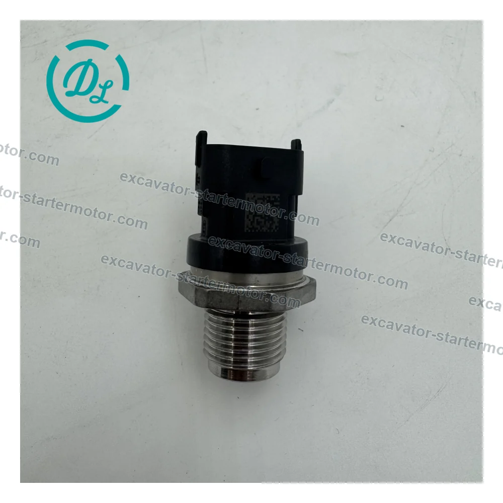 612600081585 0281002937 Fuel Rail Pressure Sensor for Weichai WP10 WP12, OEM/reference 612600081585, Three-Pin Fuel Rail Pressure Sensor, product view 2