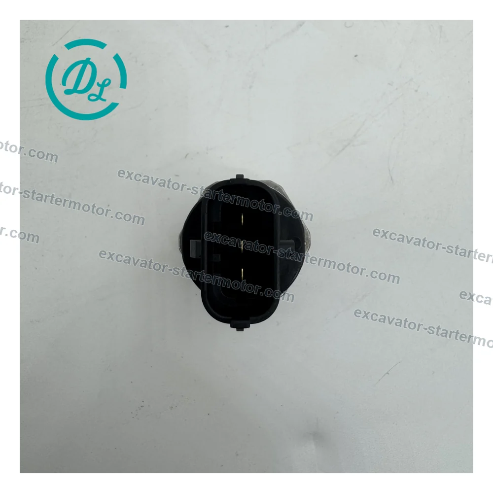612600081585 0281002937 Fuel Rail Pressure Sensor for Weichai WP10 WP12, OEM/reference 612600081585, Three-Pin Fuel Rail Pressure Sensor, product view 4