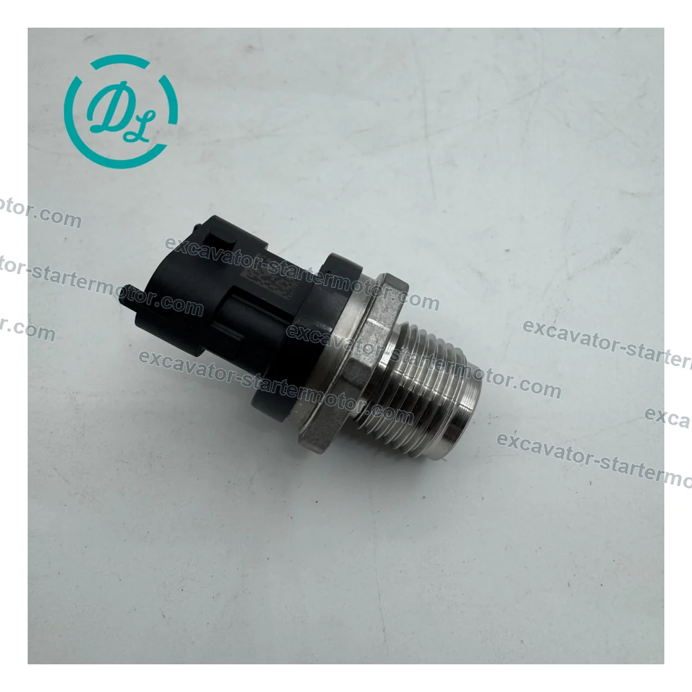 612600081585 0281002937 Fuel Rail Pressure Sensor for Weichai WP10 WP12, OEM/reference 612600081585, Three-Pin Fuel Rail Pressure Sensor, product view 6