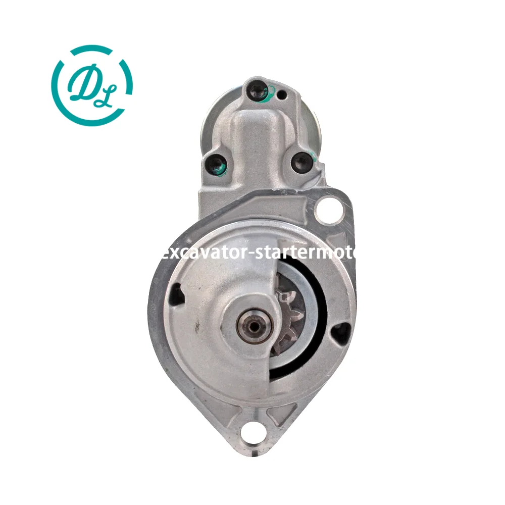 0001107107 Starter Motor for Excavator and Diesel Equipment, OEM/reference 0001107107, Starter Motor, product view 3