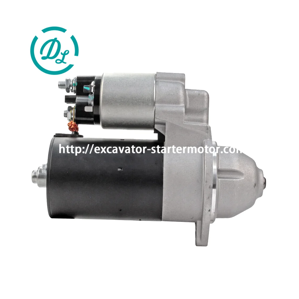 0001107107 Starter Motor for Excavator and Diesel Equipment, OEM/reference 0001107107, Starter Motor, product view 4
