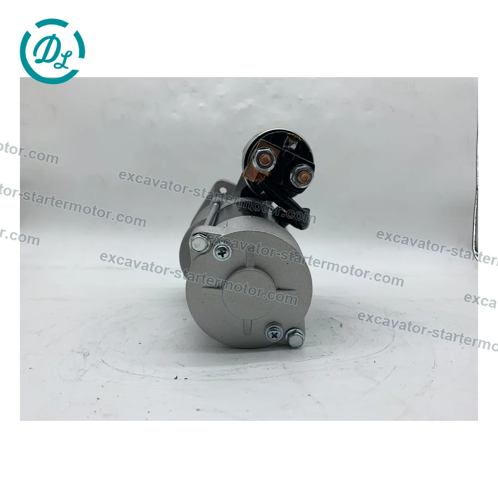 M002T63271 12V 2.2kW 10-Tooth Starter for Mitsubishi 4M40 and 4M41, OEM/reference M002T63271, Starter Motor, product view 3