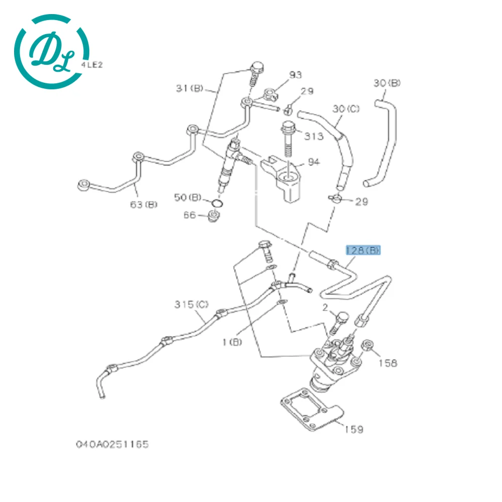 8-97484814-0 Engine Replacement Part for Excavator and Diesel Equipment, OEM/reference 8-97484814-0, Engine Replacement Part, product view 1