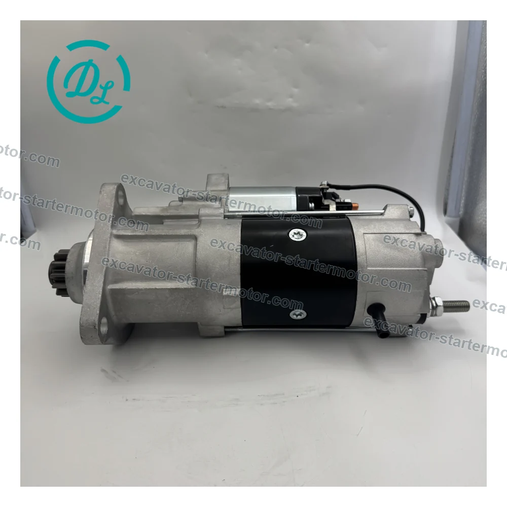 M009T82672 24V 7.0kW 12T Starter for Volvo EC360 EC380 EC460, OEM/reference M009T82672, 24V 7.0kW 12-Tooth Clockwise Starter Motor, product view 4
