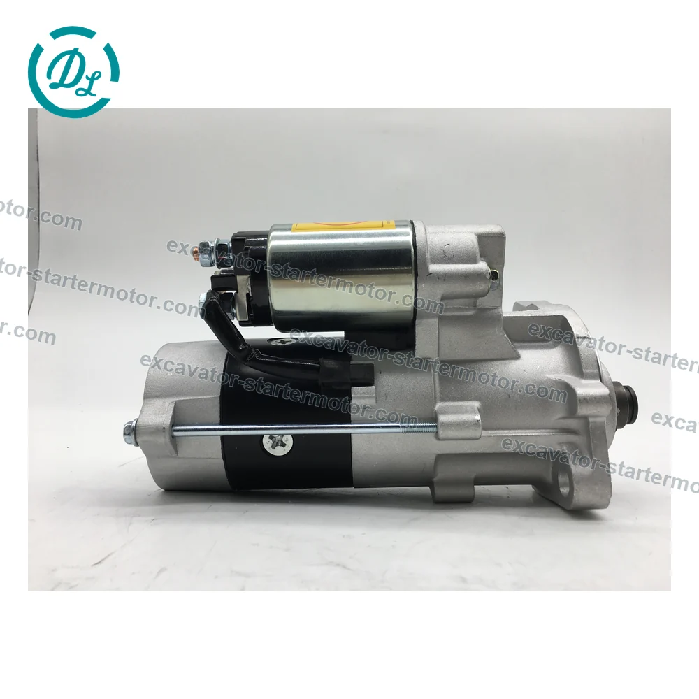 897137-4780 24V 3.2kW 11-Tooth Starter for CAT 315C and Hitachi ZX80US, OEM/reference 897137-4780, Starter Motor