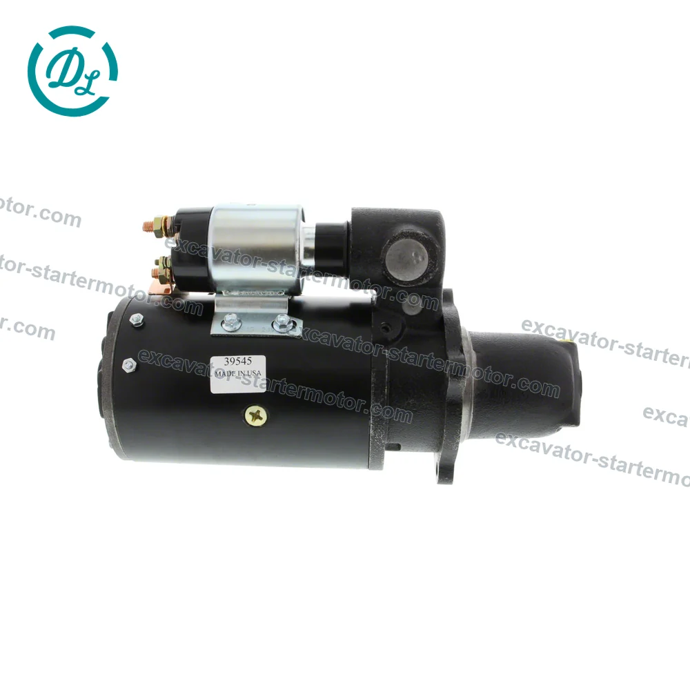 AR11138 1113148 24V 7.5kW 10T Starter Motor for John Deere 3010 3020 4010 4020, OEM/reference AR11138, 24V 7.5kW 10-Tooth Starter Motor, product view 4