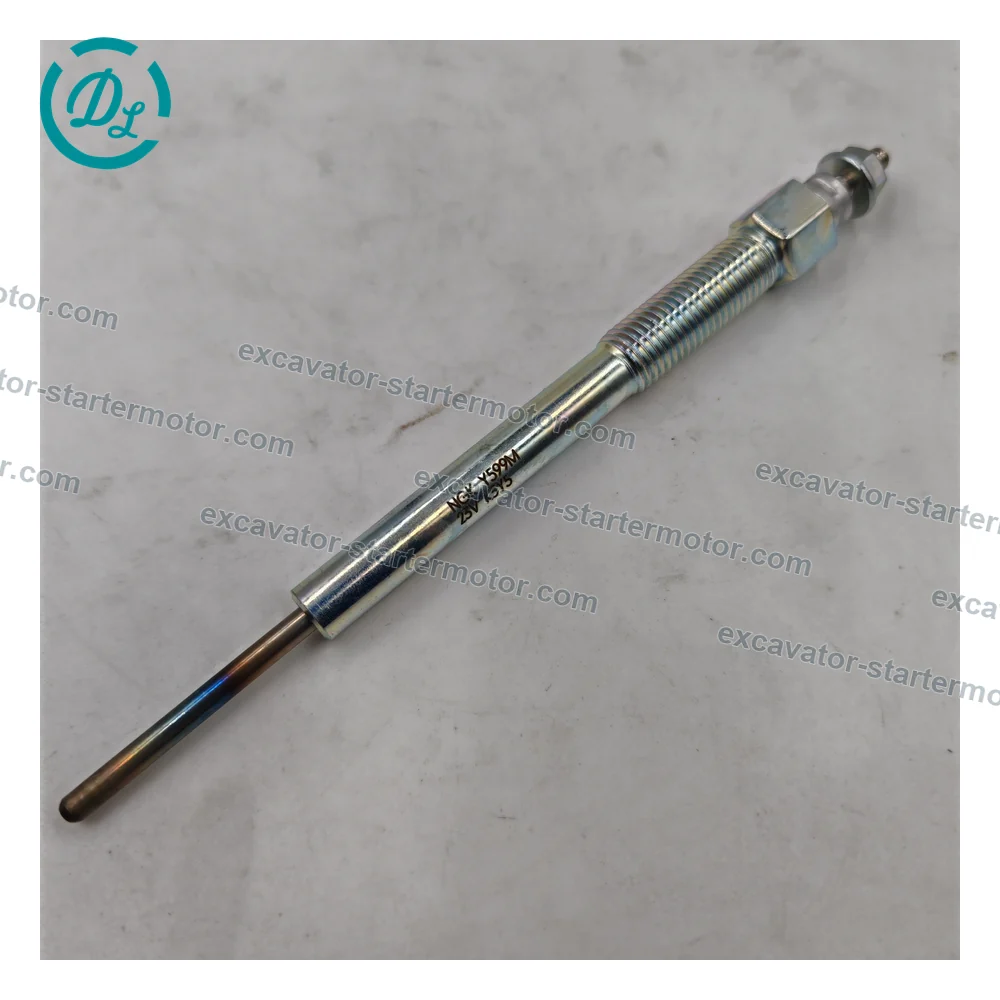8-98054256-0 24V Glow Plug for Isuzu 4JJ1 Engines, OEM/reference 8-98054256-0, Engine Glow Plug, product view 2