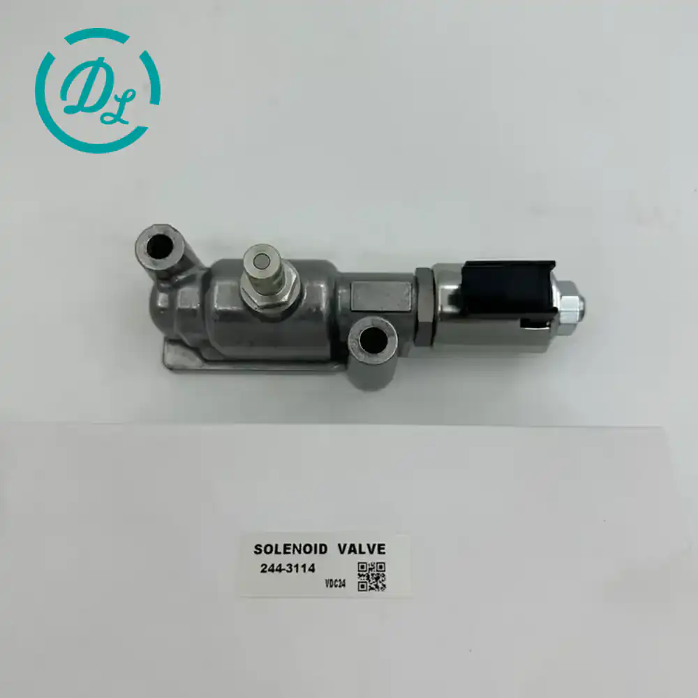 244-3114 24V 2-Pin Transmission Modulating Valve for Cat D6T D8T D9T, OEM/reference 244-3114, Transmission Modulating Valve
