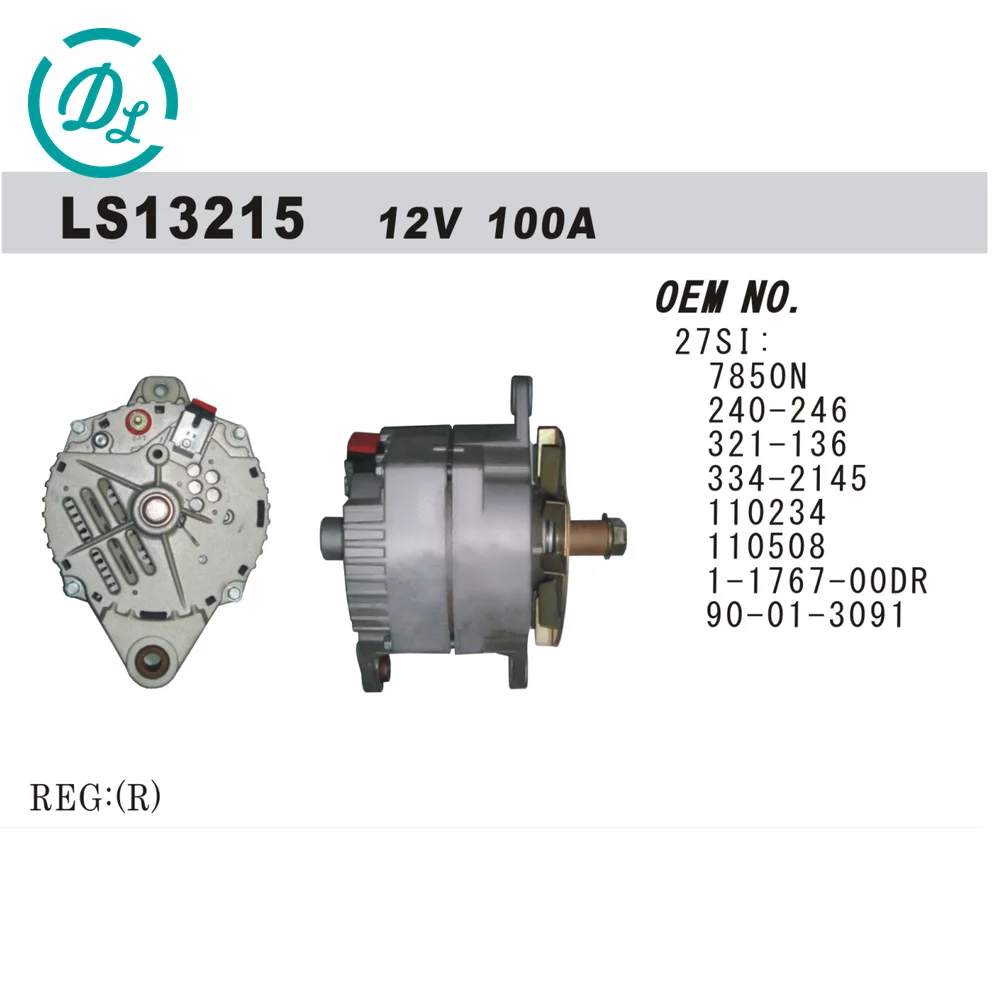 1105500 12V Alternator for Excavator and Diesel Equipment, OEM/reference LS13215 · 1105500 · 10459234, Alternator