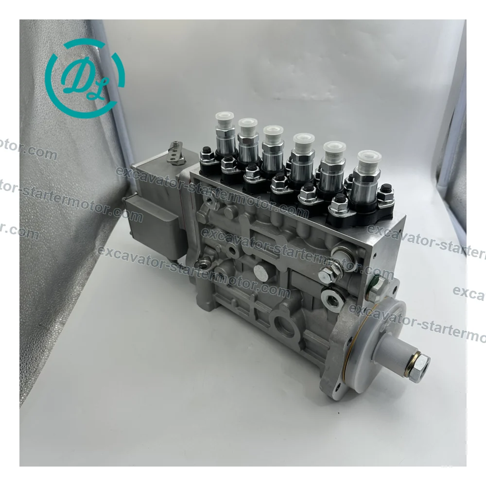 10404716066 5267708 Fuel Injection Pump for Cummins 6CTAA8.3, OEM/reference 10404716066, Six-Cylinder Inline Fuel Injection Pump, product view 3