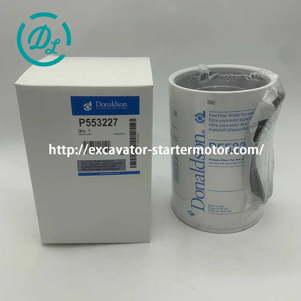 P553227 Excavator Filter for Excavator and Diesel Equipment, OEM/reference P553227, Excavator Filter, product view 2