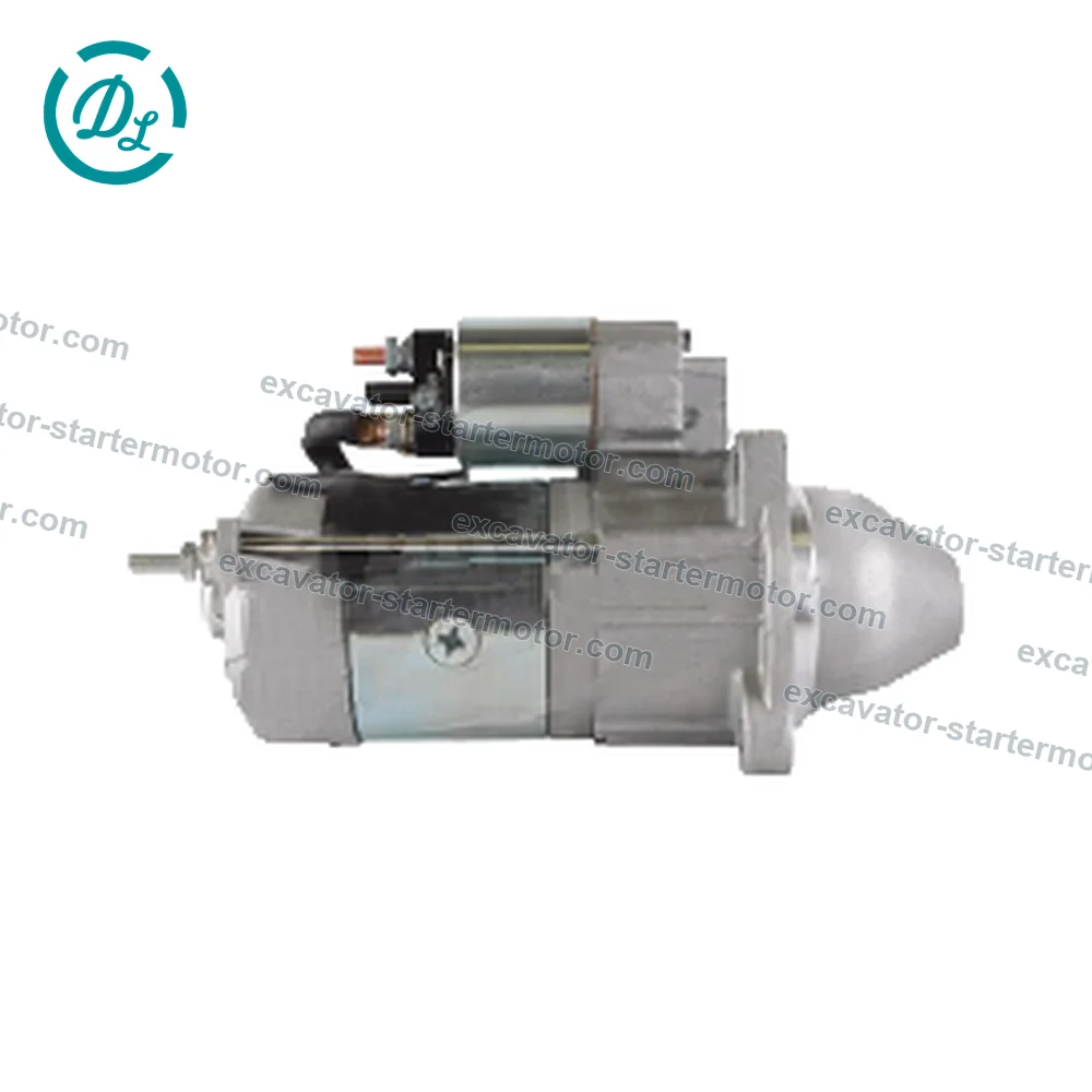 71440231 71440531 12V 3.0kW 10T Starter for JCB 3CX 4CX Perkins 1104C-44, OEM/reference 71440231 · 71440531, 12V 3.0kW CW 10T Marelli PLGR Starter, product view 2