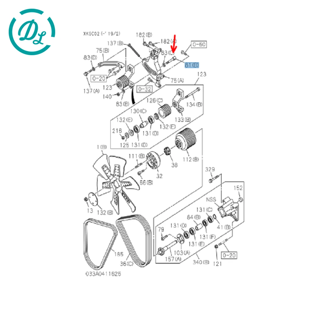 1-13665026-2 Engine Replacement Part for Excavator and Diesel Equipment, OEM/reference 1-13665026-2 · 1-09009183-0, Engine Replacement Part