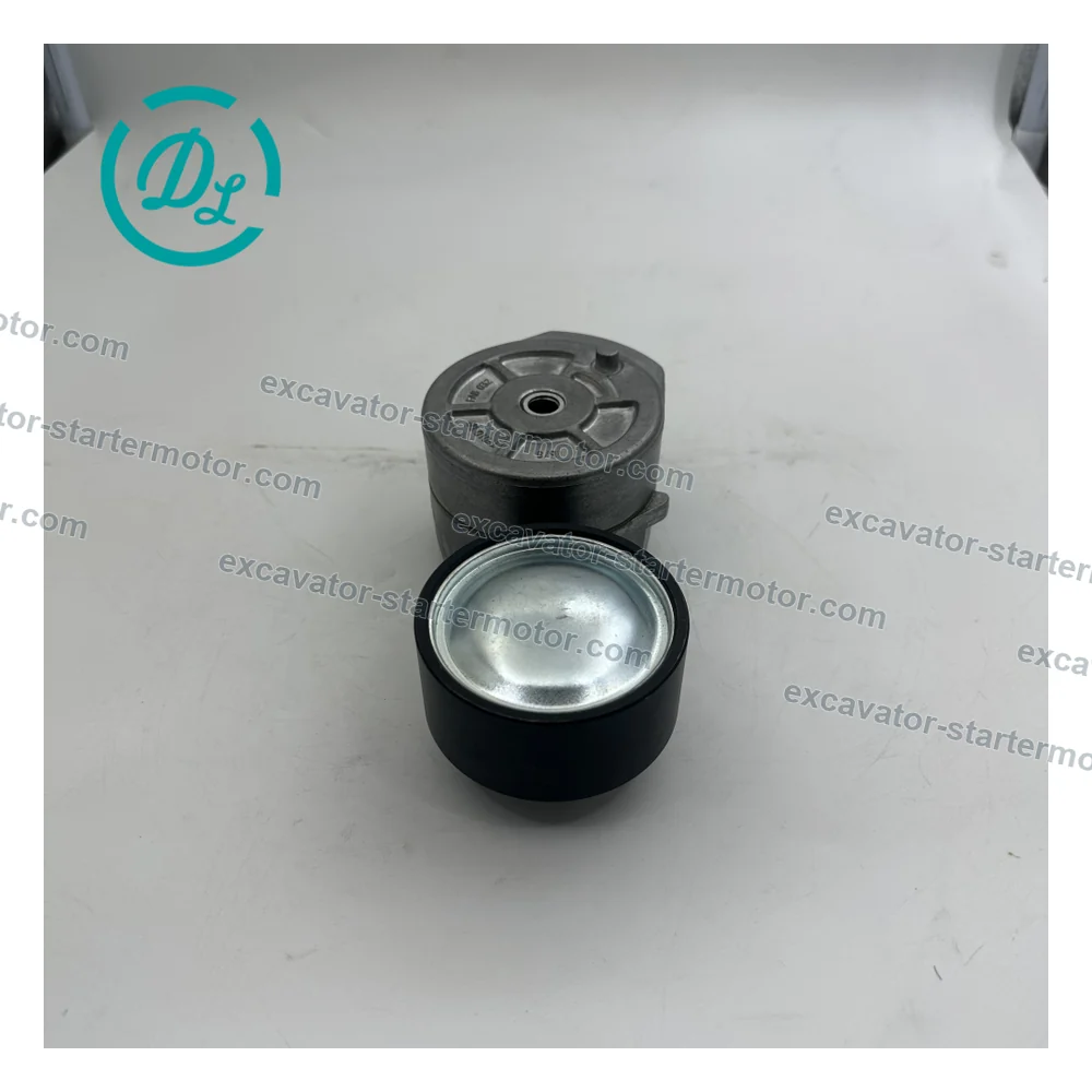 377-9087 8-Rib A/C Belt Tensioner for Cat C6.6, 313D2 and 316 GC, OEM/reference 377-9087, 8-Rib Automatic A/C Belt Tensioner