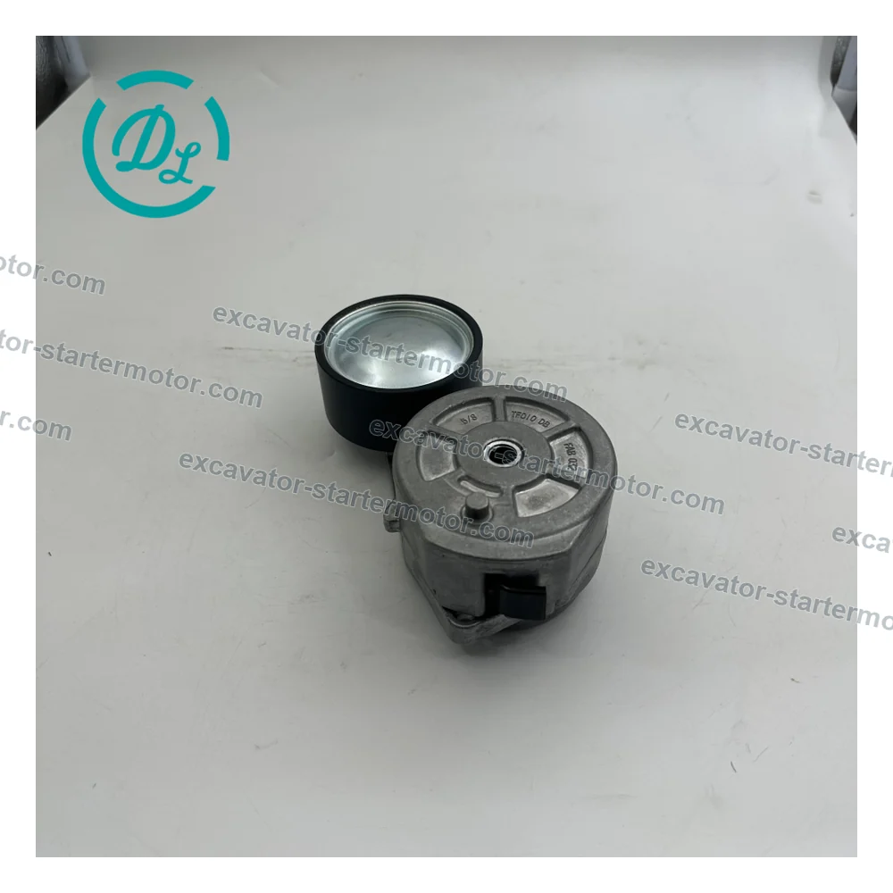 377-9087 8-Rib A/C Belt Tensioner for Cat C6.6, 313D2 and 316 GC, OEM/reference 377-9087, 8-Rib Automatic A/C Belt Tensioner, product view 2