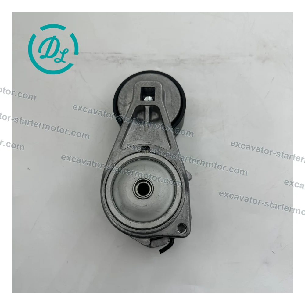 377-9087 8-Rib A/C Belt Tensioner for Cat C6.6, 313D2 and 316 GC, OEM/reference 377-9087, 8-Rib Automatic A/C Belt Tensioner, product view 4