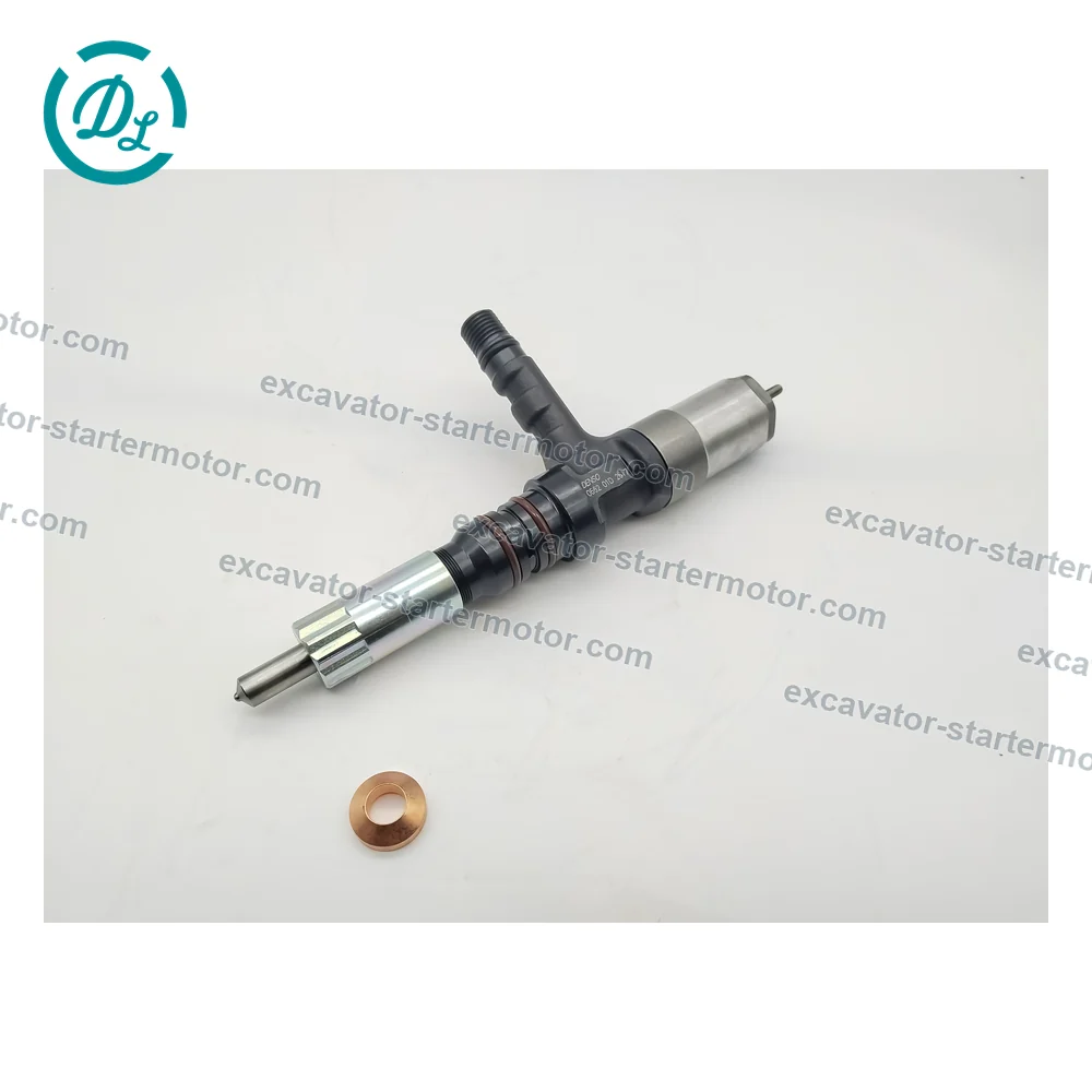 095000-0562 6218-11-3101 Common Rail Injector for Komatsu SA6D140 PC600-8, OEM/reference 095000-0562, Common Rail Fuel Injector, product view 4