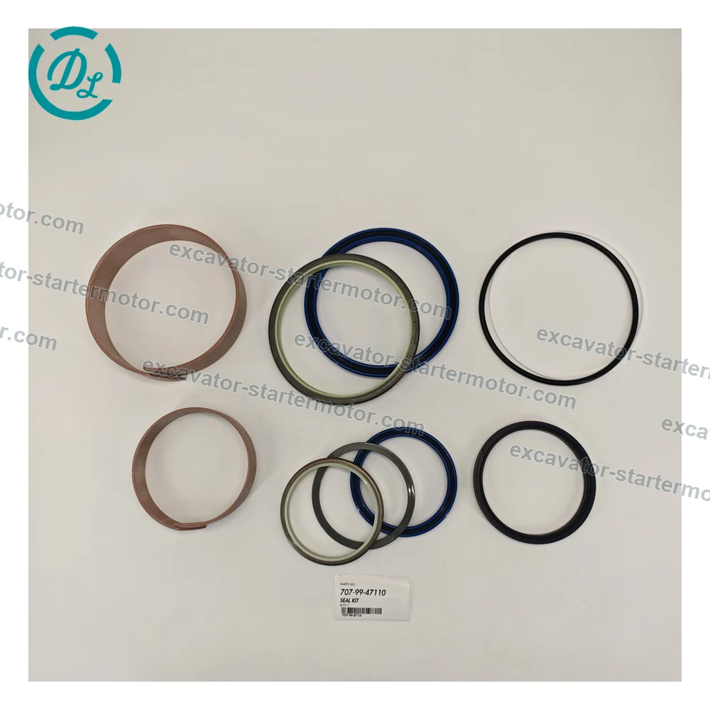 EexcavaStart Hoist Cylinder Seal Kit for Komatsu HD325-6 HD325-7 HD405-6 HD405-7 707-99-47110, OEM/reference 707-99-47110