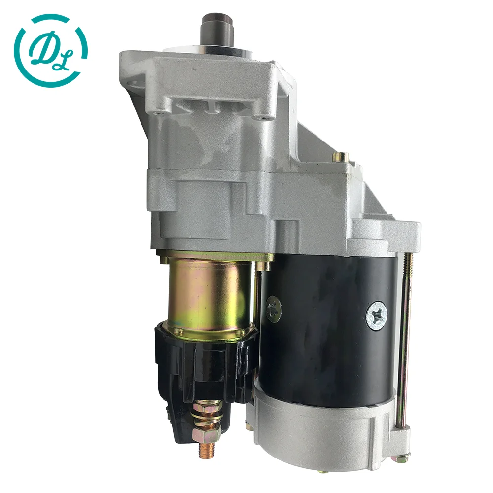 0-24000-3120 Starter Motor for Excavator and Diesel Equipment, OEM/reference 12-4BG1T · 0-24000-3120, Starter Motor, product view 2