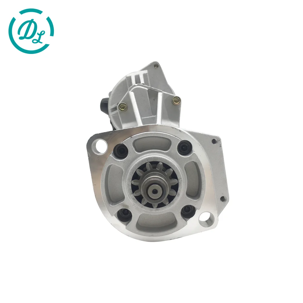 0-24000-3120 Starter Motor for Excavator and Diesel Equipment, OEM/reference 12-4BG1T · 0-24000-3120, Starter Motor, product view 4