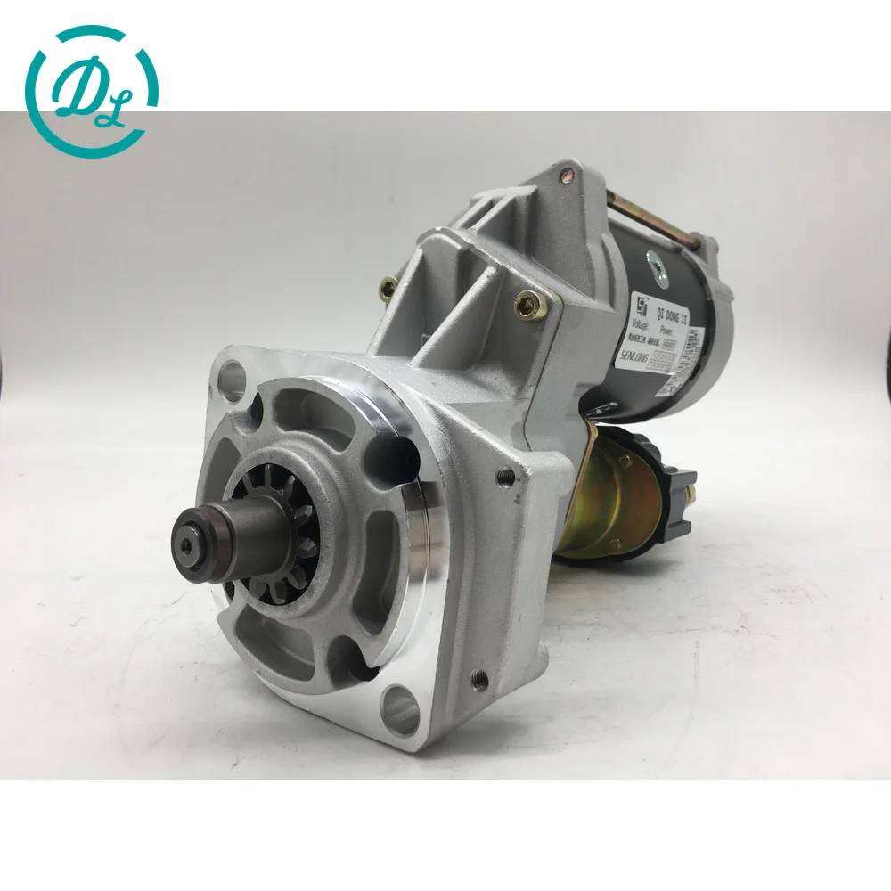 0-24000-3120 Starter Motor for Excavator and Diesel Equipment, OEM/reference 12-4BG1T · 0-24000-3120, Starter Motor, product view 5