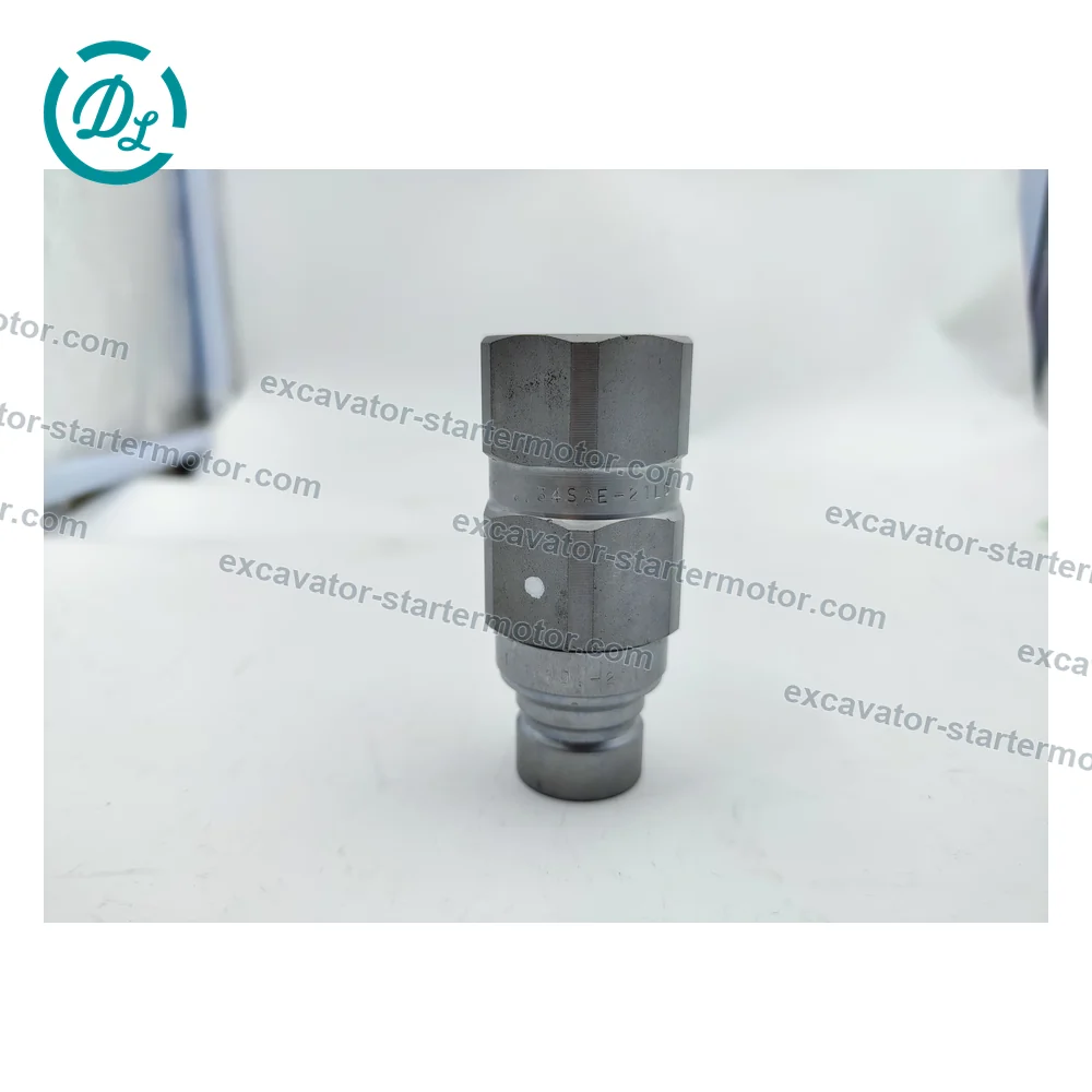 7246791 1/2-Inch Male Flat-Face Hydraulic Coupler for Bobcat Equipment, OEM/reference 7246791