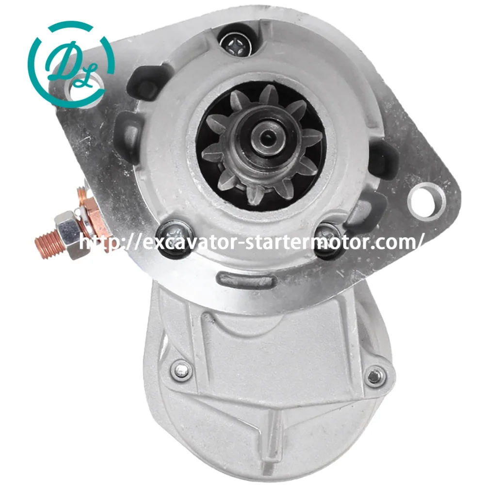 3971610 Starter Motor for Excavator and Diesel Equipment, OEM/reference 3971610 · 3971613, Starter Motor, product view 5