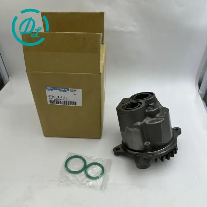 6150-51-1004 Engine Oil Pump for Komatsu 6D125, OEM/reference 6150-51-1004, Engine Lubrication Oil Pump Assembly