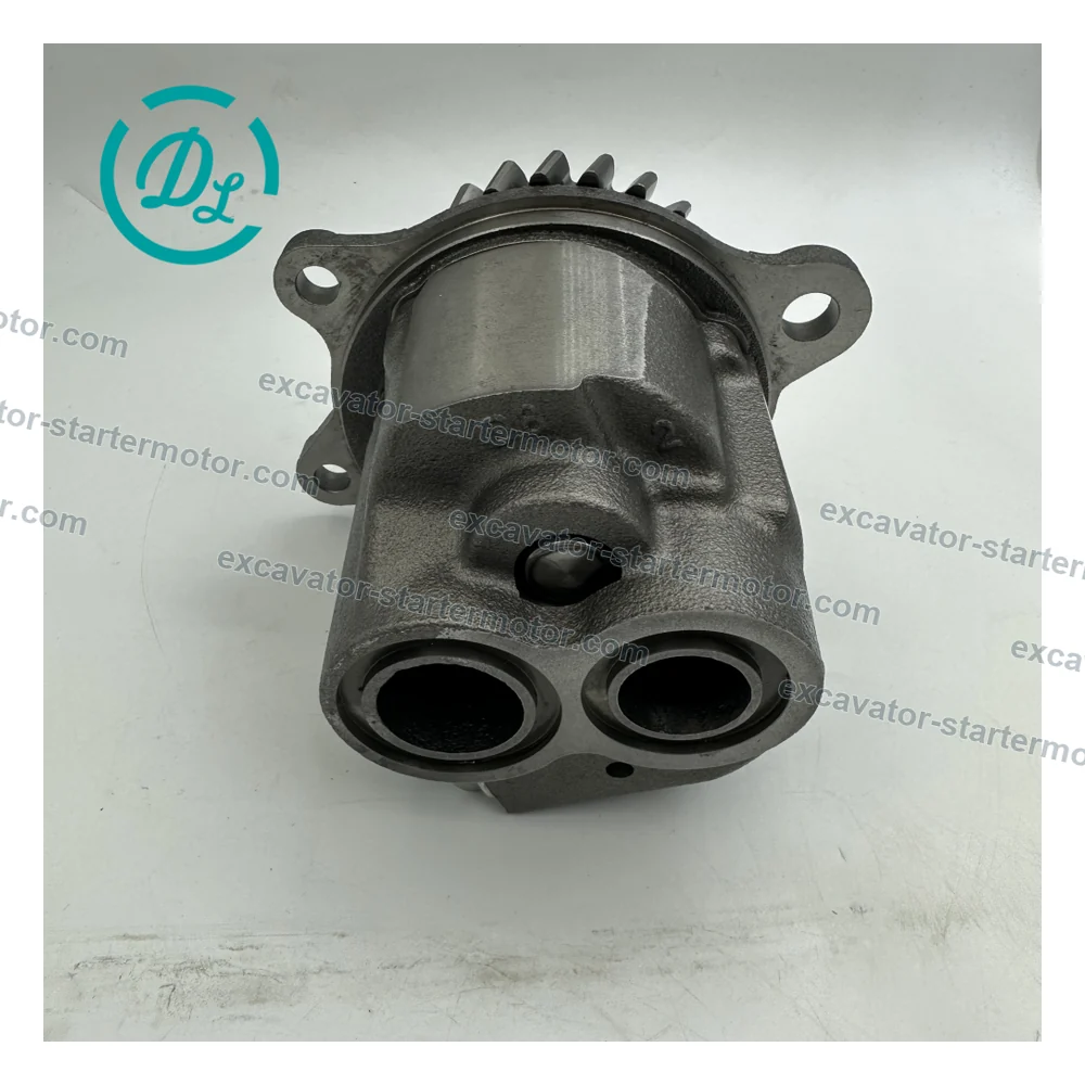 6150-51-1004 Engine Oil Pump for Komatsu 6D125, OEM/reference 6150-51-1004, Engine Lubrication Oil Pump Assembly, product view 2