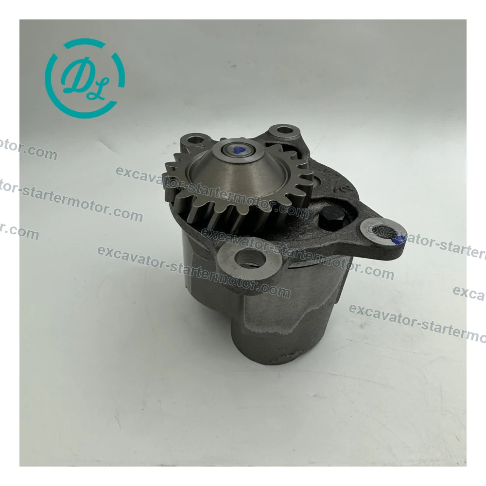 6150-51-1004 Engine Oil Pump for Komatsu 6D125, OEM/reference 6150-51-1004, Engine Lubrication Oil Pump Assembly, product view 4