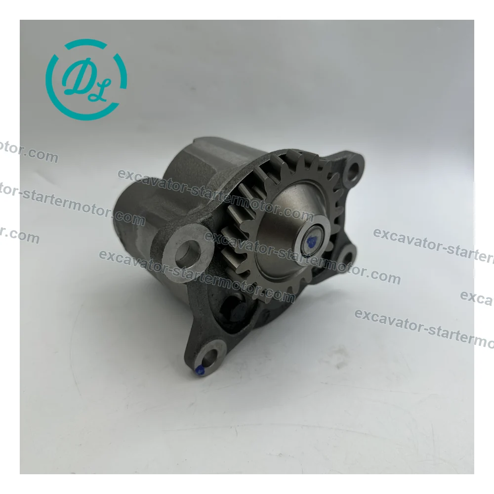 6150-51-1004 Engine Oil Pump for Komatsu 6D125, OEM/reference 6150-51-1004, Engine Lubrication Oil Pump Assembly, product view 5