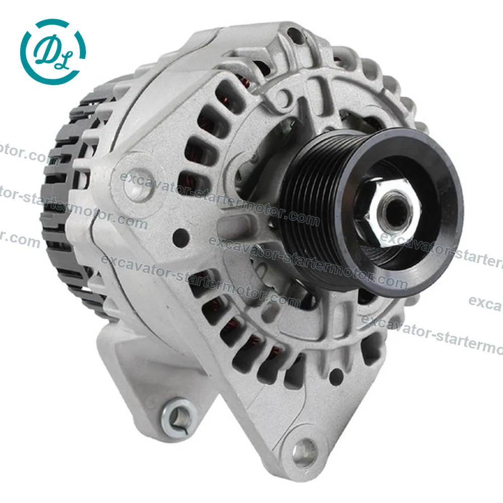 32008650 AAK5584 24V 55A Alternator for JCB Dieselmax Ecomax 4.4L 4.8L, OEM/reference 32008650, 24V 55A Internally Regulated Alternator