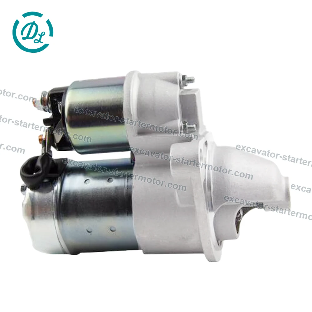 S114-829 12V 1.4kW 13T Starter Motor for Isuzu 4EE2 and 1.7 Diesel Applications, OEM/reference S114-829, 12V 1.4kW 13-Tooth PMGR Starter Motor, product view 3