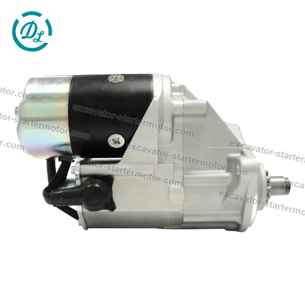8605783 428000-2580 24V 4.5kW 10T Starter Motor for CASE 521D 521E and New Holland W110B, OEM/reference 8605783, 24V 4.5kW CW 10T OSGR Starter Motor, product view 2