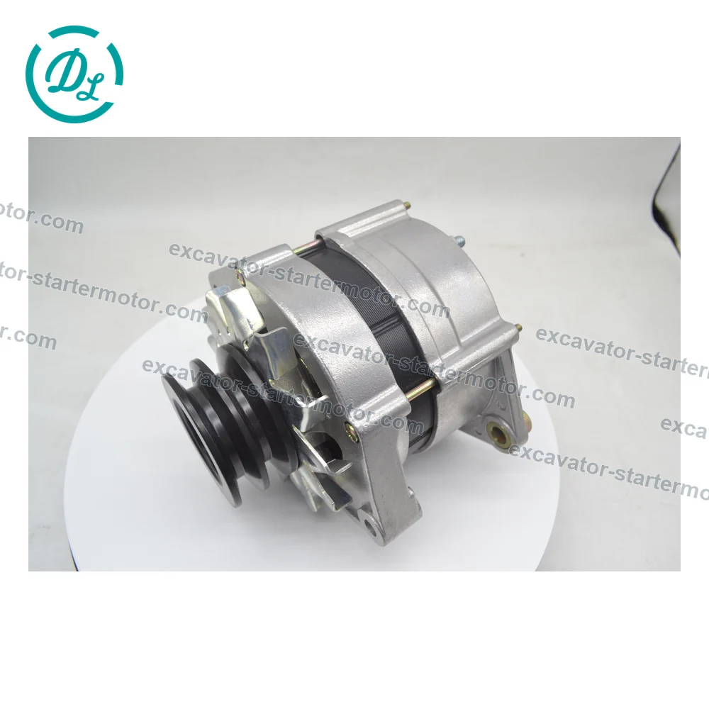 99461190 24V 55A Alternator for Iveco Eurocargo Eurotech Eurotrakker, OEM/reference 99461190, 24V 55A Single-Groove Alternator, product view 4