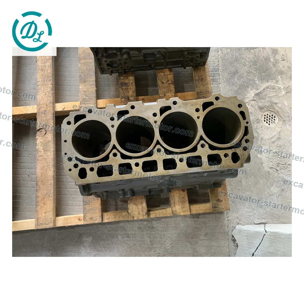 729901-01570 Cylinder Block Assembly for Yanmar 4TNE94L, OEM/reference 729901-01570, Bare Engine Cylinder Block Assembly, product view 3