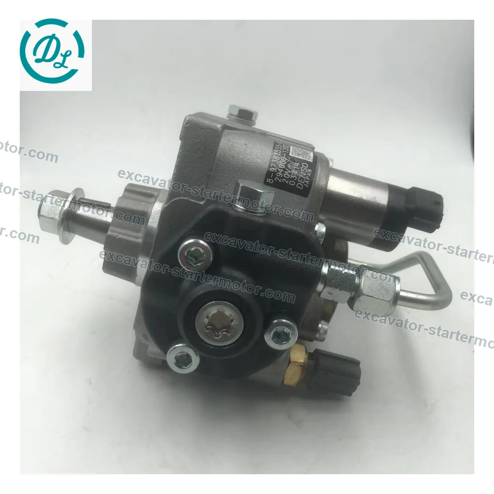 8-97381555-5 294000-1202 Common Rail Injection Pump for Isuzu 4JJ1, OEM/reference 8-97381555-5, 4JJ1 High-Pressure Common Rail Injection Pump, product view 7