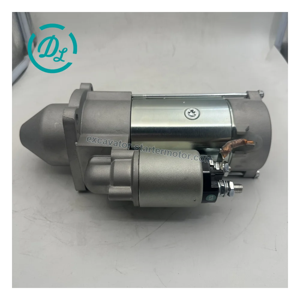 47636050 12V Starter Motor for New Holland 580SV Backhoe Loader, OEM/reference 47636050, Starter Motor, product view 3
