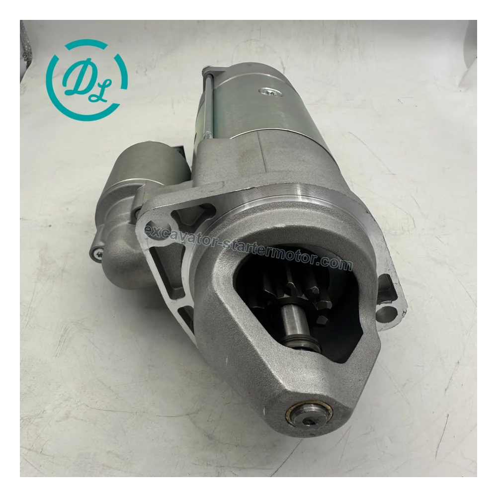 47636050 12V Starter Motor for New Holland 580SV Backhoe Loader, OEM/reference 47636050, Starter Motor, product view 4