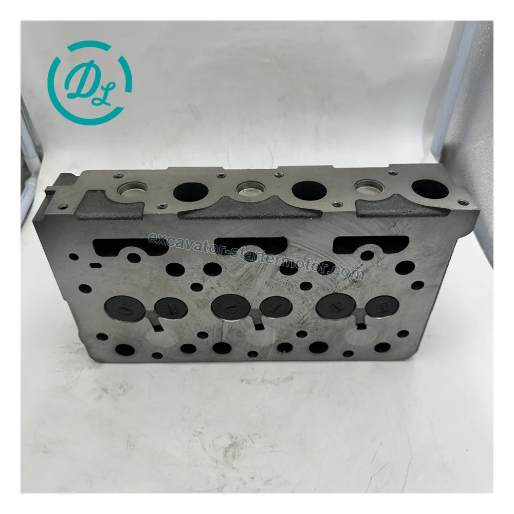 15521-03040 Complete Cylinder Head for Kubota D1402 Engine, OEM/reference 15521-03040, Complete Engine Cylinder Head, product view 4
