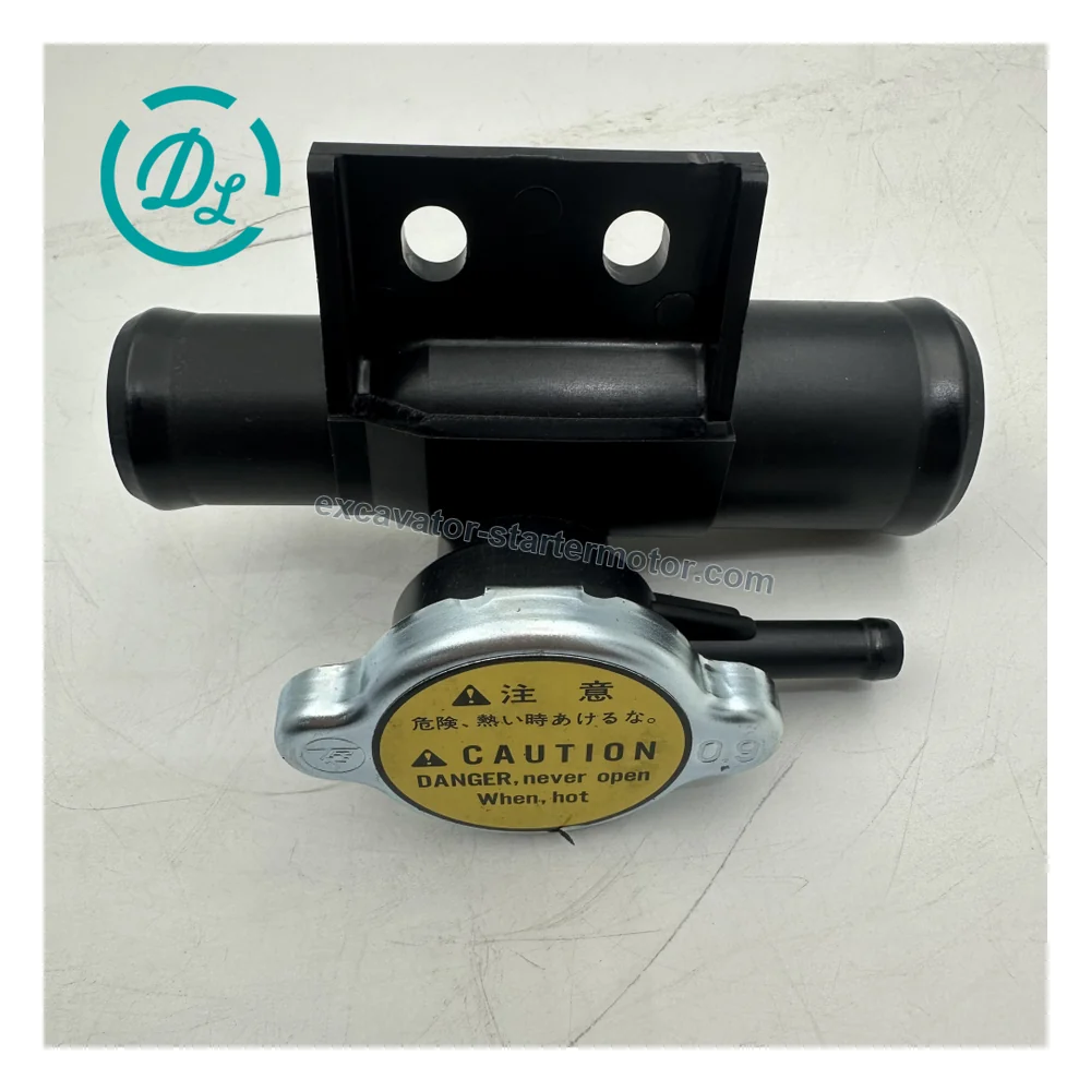 RC411-42310 Radiator Filler Neck and Cap Assembly for Kubota U30-5, OEM/reference RC411-42310