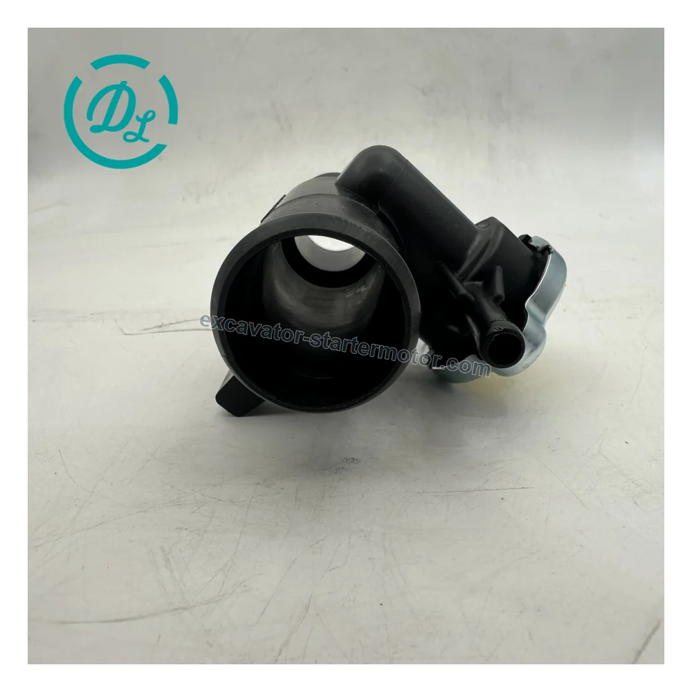 RC411-42310 Radiator Filler Neck and Cap Assembly for Kubota U30-5, OEM/reference RC411-42310, Radiator Cap Assembly, product view 3